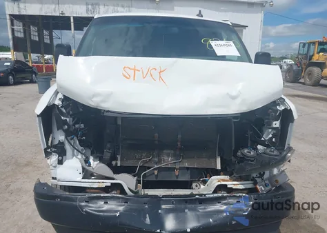 2018 Chevrolet Express 2500 Work Van из США, поврежденный, VIN 1GCWGAFG3J1238260